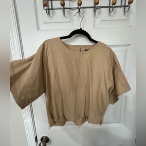 DKNY Tan Women's Blouse